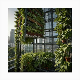 Urban Garden Canvas Print