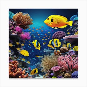 Coral Reef 1 Canvas Print