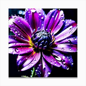 Purple Flower Canvas Print