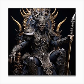 Lord Of The Throne Canvas Print