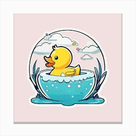 Rubber Duck 8510266 1280 Canvas Print