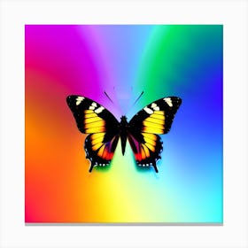 Butterfly Stock Videos & Royalty-Free Footage 2 Canvas Print