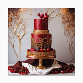 Luxury Cake Canvas Print