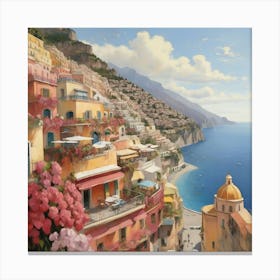 Positano 3 Canvas Print