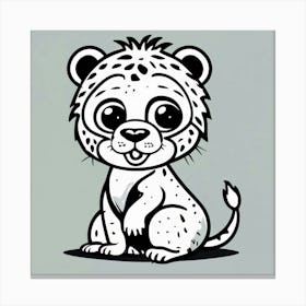 Cheetah 6 Canvas Print