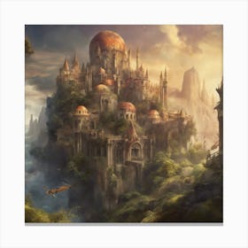 Fantasy Castle 44 Canvas Print