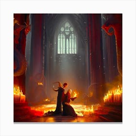 The Prayer Canvas Print