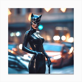 Catwoman 5 Canvas Print