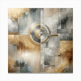 Geometric Harmony Canvas Print