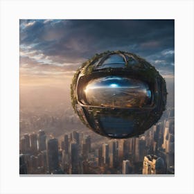 Future Eye In The Sky 1 Canvas Print