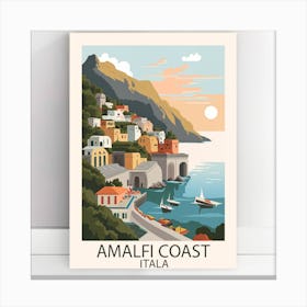 Amalfi Coast Italia Travel 1 Canvas Print