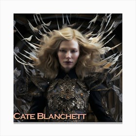 Cate Blanchett 2 Canvas Print