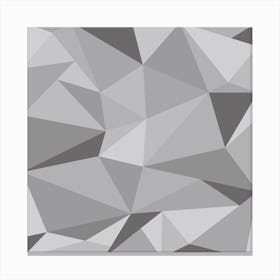 Fifty Shades of Grey - Square Canvas Print