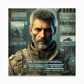 Disgraced General Portrait Scifi Canvas Print