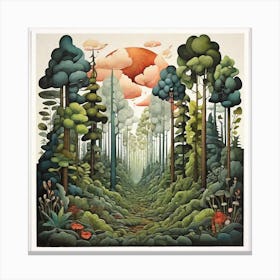 'The Forest' Canvas Print