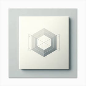 Geometric Geometry Canvas Print Canvas Print