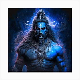 Shiva Rudra Canvas Print