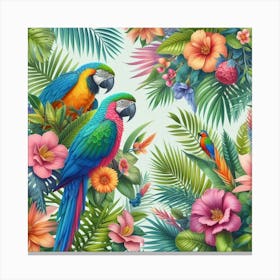 Parrot Canvas Print