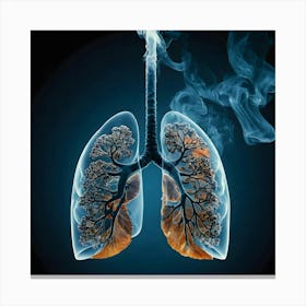 Lungs Stock Videos & Royalty-Free Footage 24 Canvas Print