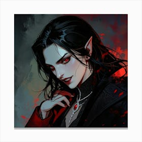 Elven Girl Canvas Print