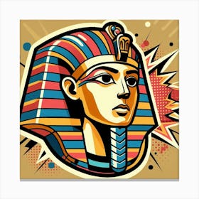 Pop Pharaoh Sekhemka Canvas Print