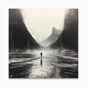 'Dark Waters' Canvas Print