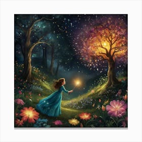 Fairytale Forest 1 Canvas Print