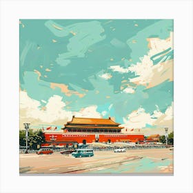 Forbidden City 2 Canvas Print