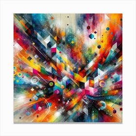 Abstract Painting 44 Canvas Print