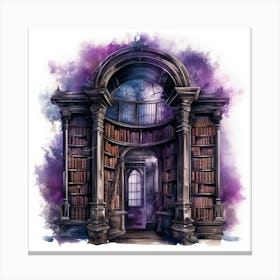 Library Canvas Print