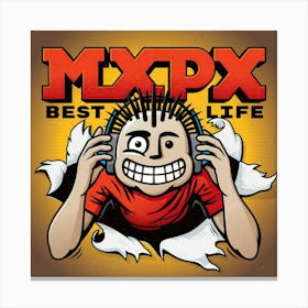 Mxpx Artwork Album 7 Canvas Print