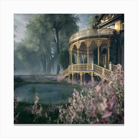 Victorian House 1 Canvas Print