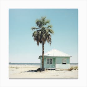 House On The Beach 2 Canvas Print