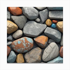 Rocks And Stones 2 Canvas Print