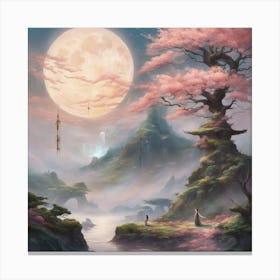 Japanese aesthetic Canvas Print