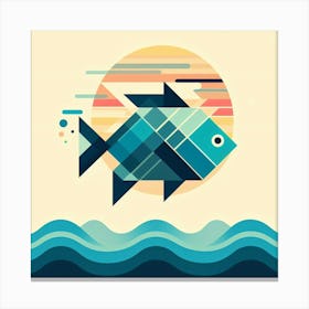 Fish In The Sea 4 Canvas Print