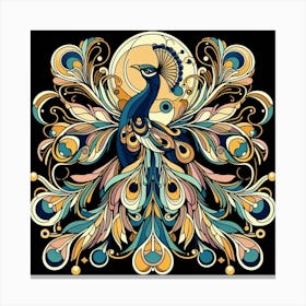 Peacock 33 Canvas Print