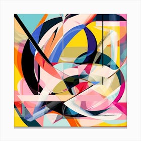 Abstract Shapes Art Print Canvas Print