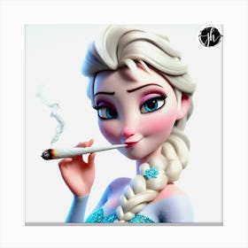Elsa Joint Canvas Print