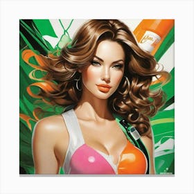 Sexy Girl 2 Canvas Print