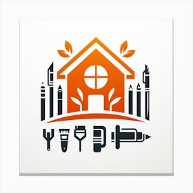 House logo Canvas Print