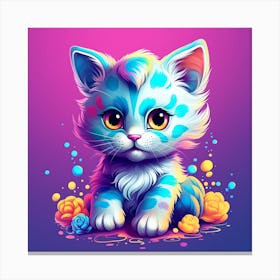 Kitty Canvas Print