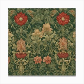 William Morris Inspired 5 Canvas Print