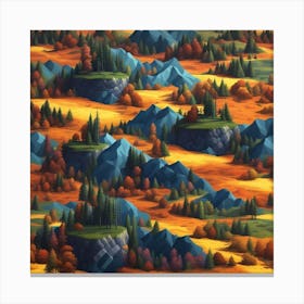 Autumn Landscape Canvas Print