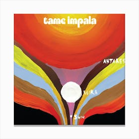 Tame Impala Album Cover 5 Canvas Print