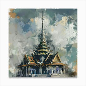 Thailand Royal Palace Canvas Print