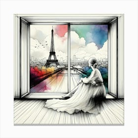 Paris 3 Canvas Print