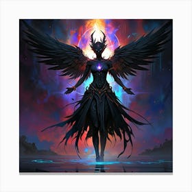 Angel Of Fire 1 Canvas Print