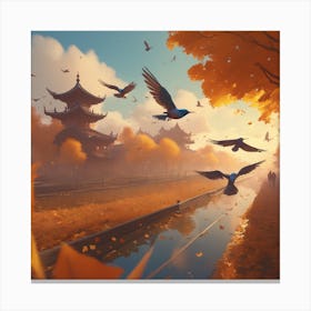 Chinese Autumn 1 Canvas Print