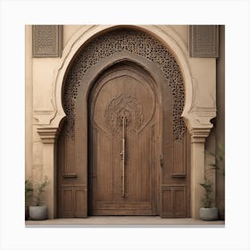 Arabic Door Canvas Print